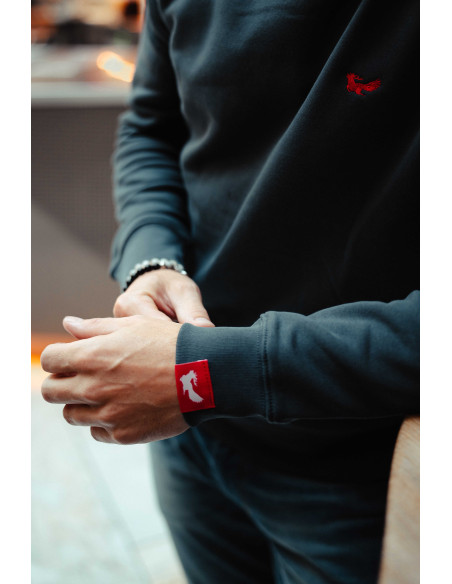 Unisex mikina Changer bez kapuce šedá