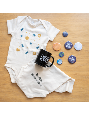 Dětské body Planetky velikost 12-18m