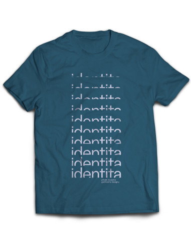 T-shirt IDENTITA 2  blue turquoise