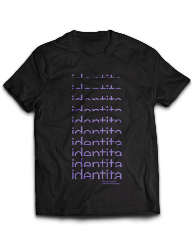 T-shirt IDENTITA 2 black blue